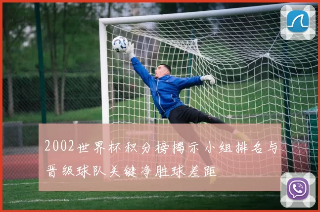 2002世界杯积分榜揭示小组排名与晋级球队关键净胜球差距